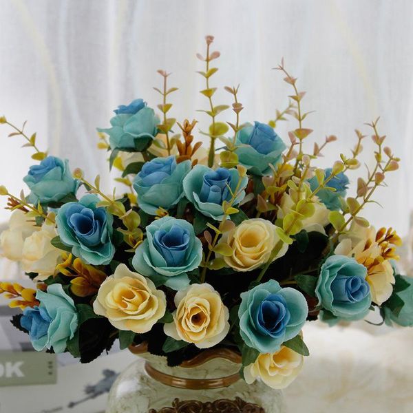 decorative flowers & wreaths 12heads rose artificial fake silk roses flower bouquet for home decor wedding table decoration party bride fast
decorative flowers & wreaths 12heads rose artificial fake silk roses flower bouquet for home decor wedding table decoration party bride fast