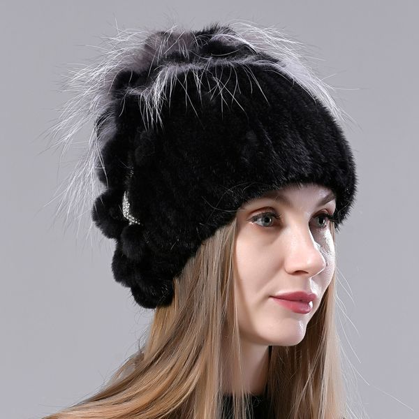 winter warm hat mink natural fur earflap floral hats women stylish knitted mink fur hat with fox fur fluffy hat snow caps, Blue;gray
winter warm hat mink natural fur earflap floral hats women stylish knitted mink fur hat with fox fur fluffy hat snow caps, Blue;gray