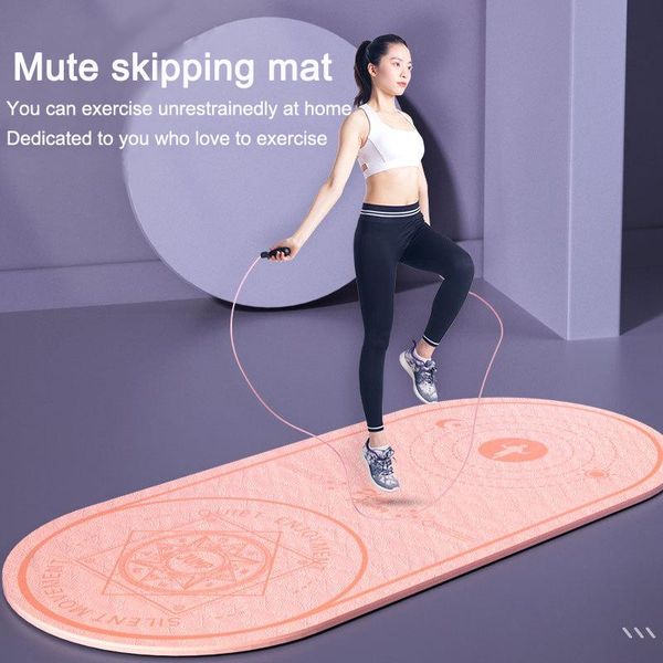 mute tpe thicken non-slip yoga mat skipping rope indoor fitness for beginner gymnastics mats sound insulation
mute tpe thicken non-slip yoga mat skipping rope indoor fitness for beginner gymnastics mats sound insulation