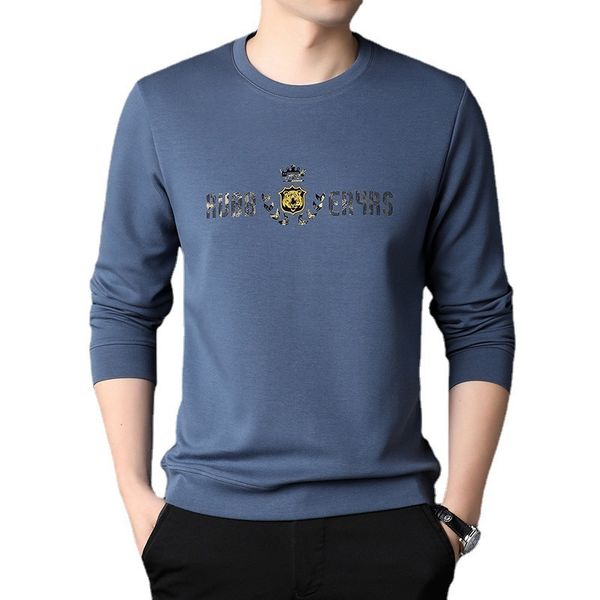 autumn long sleeved sweater pullover round neck middle-aged and young simple leisure fashion men's wear, White;black
autumn long sleeved sweater pullover round neck middle-aged and young simple leisure fashion men's wear, White;black