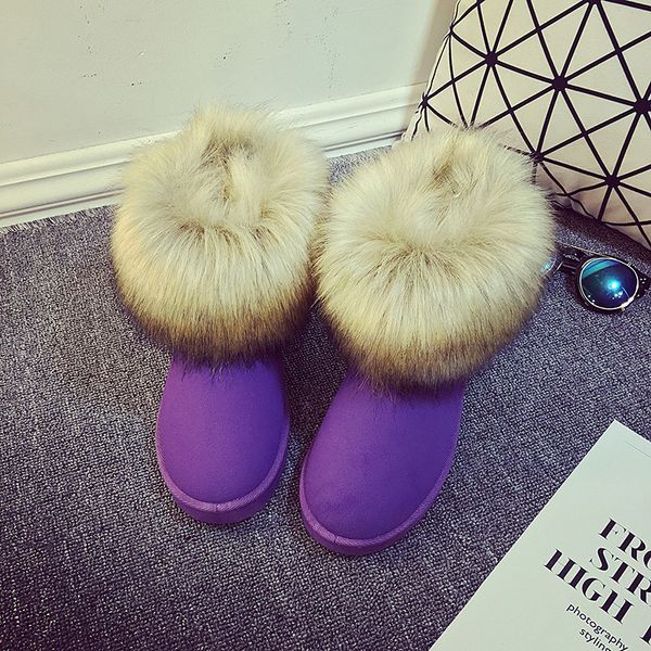 prevent slippery boots designer fashion woman snow boot aux fur rubber flatsprevent winter to keep warm of the box designers shoe large size, Black
prevent slippery boots designer fashion woman snow boot aux fur rubber flatsprevent winter to keep warm of the box designers shoe large size, Black