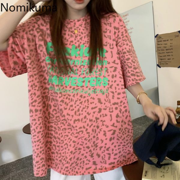 nomikuma leopard t shirt women summer o neck short sleeve casual loose tshirts high street korean style camisetas 210514, White
nomikuma leopard t shirt women summer o neck short sleeve casual loose tshirts high street korean style camisetas 210514, White