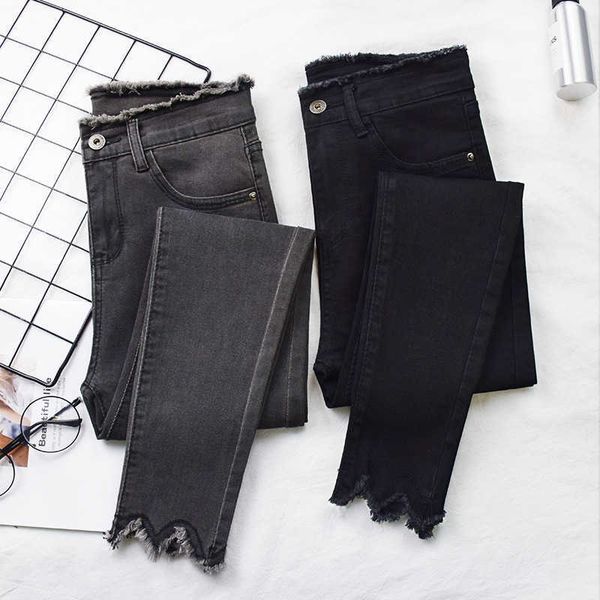 new style blue black gray denim ladies pencil pants women pencil jeans
new style blue black gray denim ladies pencil pants women pencil jeans