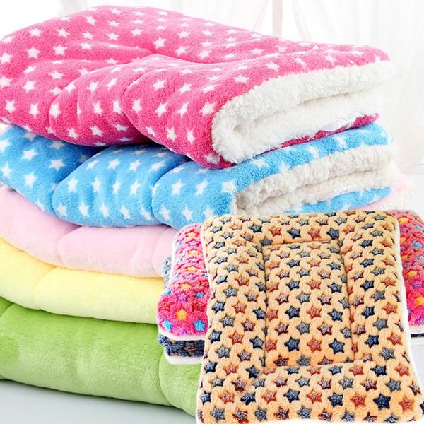 kennels & pens winter lovely pet cushion dog mat warm star print puppy fleece mattress small dogs blanket bed cat pad 50*32cm
kennels & pens winter lovely pet cushion dog mat warm star print puppy fleece mattress small dogs blanket bed cat pad 50*32cm