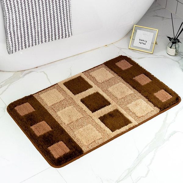 high and low wool double layer flocking carpet floor mats household bedroom entrance toilet water absorbent non-slip bath
high and low wool double layer flocking carpet floor mats household bedroom entrance toilet water absorbent non-slip bath