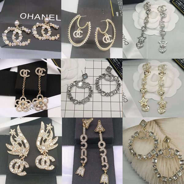 13color 18k gold plated tassel designer letters stud long earring crystal geometric luxury brand women rhinestone pearl wedding party jewerl, Golden;silver
13color 18k gold plated tassel designer letters stud long earring crystal geometric luxury brand women rhinestone pearl wedding party jewerl, Golden;silver