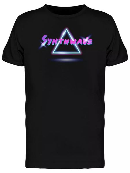 Neon Synthwave Men's Tee -Image by Shutterstock, White;black
Neon Synthwave Men's Tee -Image by Shutterstock, White;black