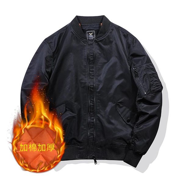 men's jackets winter autumn men pilot jacket spring fashion solid military outwear male windproof bomber coat size m-4xl, Black;brown
men's jackets winter autumn men pilot jacket spring fashion solid military outwear male windproof bomber coat size m-4xl, Black;brown