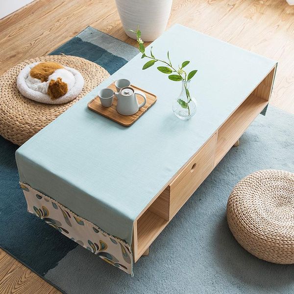 fashion home japanese style cotton and linen rectangle waterproof simple yellow blue green tablecloth table flag tea cover cloth
fashion home japanese style cotton and linen rectangle waterproof simple yellow blue green tablecloth table flag tea cover cloth