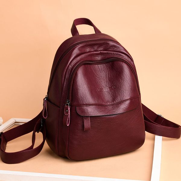 backpack ladies new korean style versatile casual bag simple trendy large capacity travel backpack for women
backpack ladies new korean style versatile casual bag simple trendy large capacity travel backpack for women
