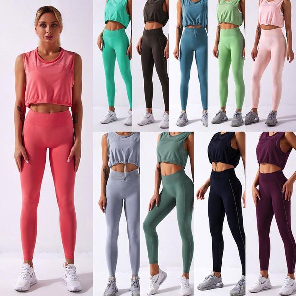 women's tracksuit suit for yoga fitness gym clothing sleeveless workout running sportswear seamless leggings outfit
women's tracksuit suit for yoga fitness gym clothing sleeveless workout running sportswear seamless leggings outfit