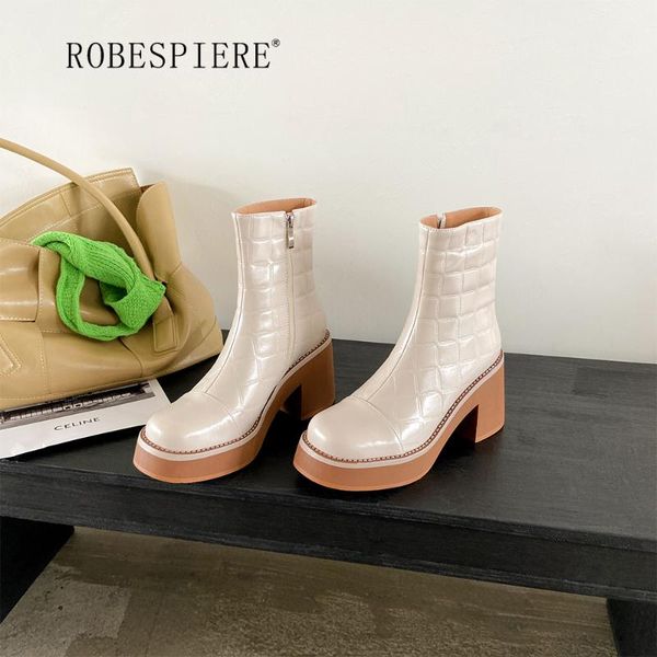 dress shoes robespiere-2021 autumn all-match fashionable high-heeled short boots leather women's thick-heeled shoes-b252, Black
dress shoes robespiere-2021 autumn all-match fashionable high-heeled short boots leather women's thick-heeled shoes-b252, Black