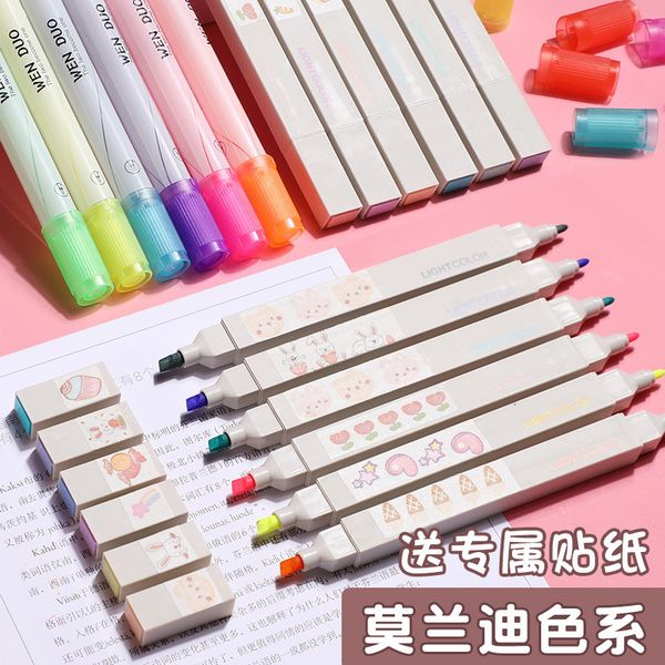 painting pens pen morandi double head orcent color student marking marker set, Black;red
painting pens pen morandi double head orcent color student marking marker set, Black;red