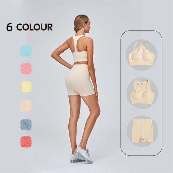 yoga outfit 2pcs set seamless gym women hight elastic sports bra vest waist fitness shorts clothing athletic
yoga outfit 2pcs set seamless gym women hight elastic sports bra vest waist fitness shorts clothing athletic