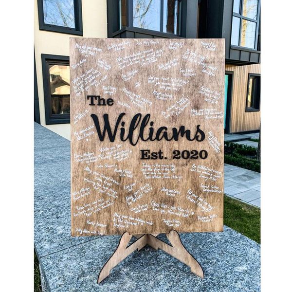 other event & party supplies wedding guest book alternative custom 3d family name wooden guestbook sign for signature
other event & party supplies wedding guest book alternative custom 3d family name wooden guestbook sign for signature