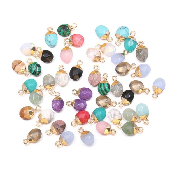 charms natural stone pendants amethysts agates crystal turquoises lapis lazuli gem for jewelry making necklace bracelet, Bronze;silver
charms natural stone pendants amethysts agates crystal turquoises lapis lazuli gem for jewelry making necklace bracelet, Bronze;silver