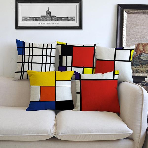 color art mondrian plaid colour geometric pattern linen pillow case home el coffee shop sofa decorative cushion cover 45x45cm cushion/decora
color art mondrian plaid colour geometric pattern linen pillow case home el coffee shop sofa decorative cushion cover 45x45cm cushion/decora