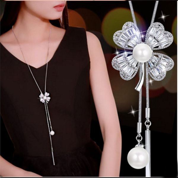 budrovky 2019 new sweater chain long necklace female crystal snowflake pendants tassel ornament wholesaledio chan contact, Silver
budrovky 2019 new sweater chain long necklace female crystal snowflake pendants tassel ornament wholesaledio chan contact, Silver