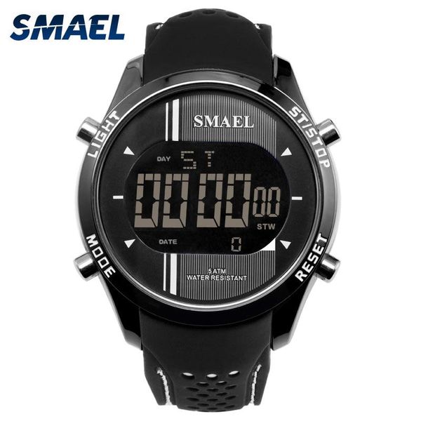 watches mens 2021 digital watch 50m waterproof large dial electronic smart clock luxury male men's sports relojes wristwatches, Slivery;brown
watches mens 2021 digital watch 50m waterproof large dial electronic smart clock luxury male men's sports relojes wristwatches, Slivery;brown