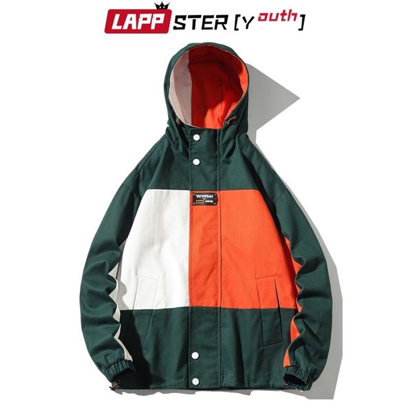 lappster men patchwork bomber jacket harajuku mens japanese streetwear hip hop windberaker color block hooded jackets 5xl 210420, Black;brown
lappster men patchwork bomber jacket harajuku mens japanese streetwear hip hop windberaker color block hooded jackets 5xl 210420, Black;brown