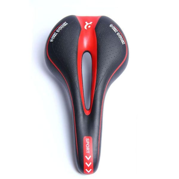 1pc practical mountain bike saddle absorbing seat folding cushion portable black and red saddles
1pc practical mountain bike saddle absorbing seat folding cushion portable black and red saddles