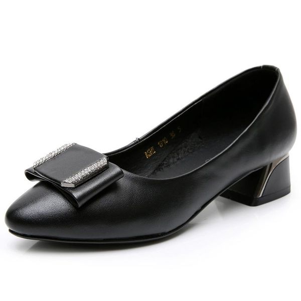 dress shoes 2021 autumn elegant fashion bow women high heel genuine leather non-slip soft comfort 4 cm, Black
dress shoes 2021 autumn elegant fashion bow women high heel genuine leather non-slip soft comfort 4 cm, Black