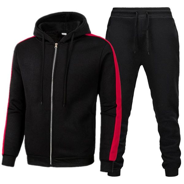 men's tracksuits solid color sets zipper hoodie+pants two pieces casual tracksuit male sportswear gym brand clothing sweat sui, Gray
men's tracksuits solid color sets zipper hoodie+pants two pieces casual tracksuit male sportswear gym brand clothing sweat sui, Gray