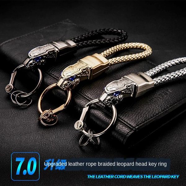 keychains high-end men and women car keychain rhinestone custom small jewelry leather rope father's day gift, Silver
keychains high-end men and women car keychain rhinestone custom small jewelry leather rope father's day gift, Silver