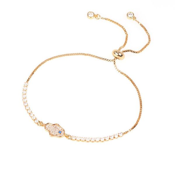 charm bracelets cubic zirconia fatima hand bracelet for women hamsa blue evil eye pendant bangle adjustable chain wedding jewelry couple pre, Golden;silver
charm bracelets cubic zirconia fatima hand bracelet for women hamsa blue evil eye pendant bangle adjustable chain wedding jewelry couple pre, Golden;silver
