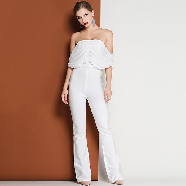 women's jumpsuits & rompers invogue . imvogue 2021 arrival fashion mesh off the shoulder backless white bodycon bandage jumpsut, Black;white
women's jumpsuits & rompers invogue . imvogue 2021 arrival fashion mesh off the shoulder backless white bodycon bandage jumpsut, Black;white