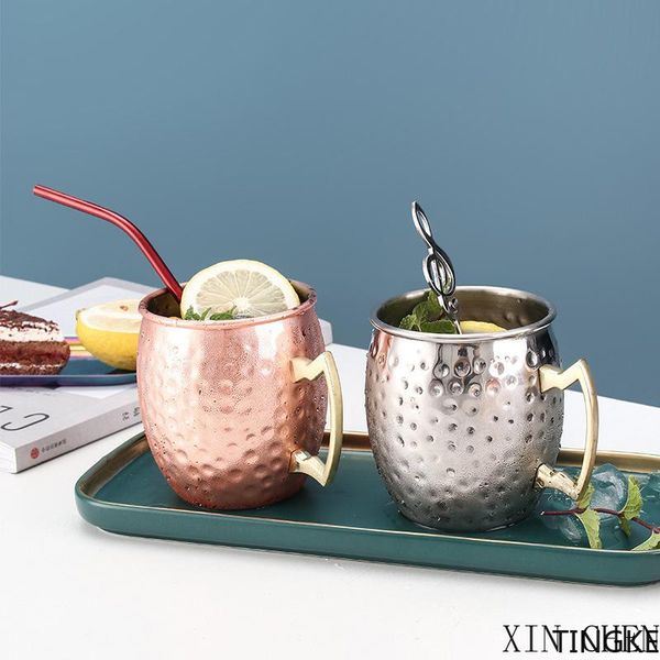 mugs 500ml moscow mule cup, copper plated 304 stainless steel mug, cocktail glass, coffee beer travel glass
mugs 500ml moscow mule cup, copper plated 304 stainless steel mug, cocktail glass, coffee beer travel glass