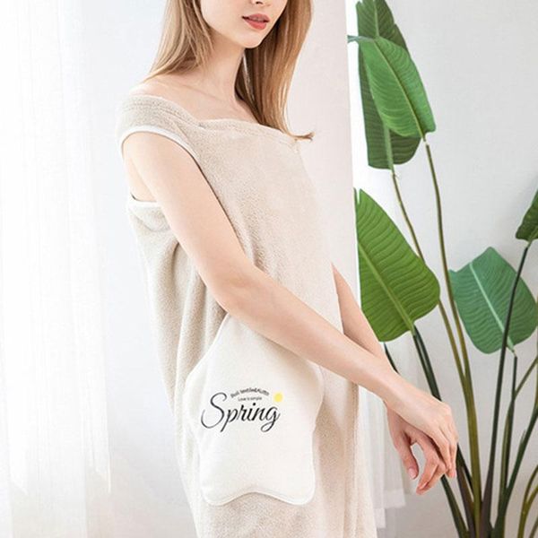 women coral velvet thickened bathrobe super absorbent lovely sling home bath skirt pajamas nw shower caps 
women coral velvet thickened bathrobe super absorbent lovely sling home bath skirt pajamas nw shower caps