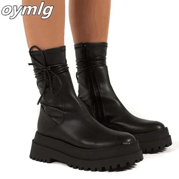 boots 2021 winter fashion women platform warm shoes mid-calf ankle zipper leather botas mujer, Black
boots 2021 winter fashion women platform warm shoes mid-calf ankle zipper leather botas mujer, Black
