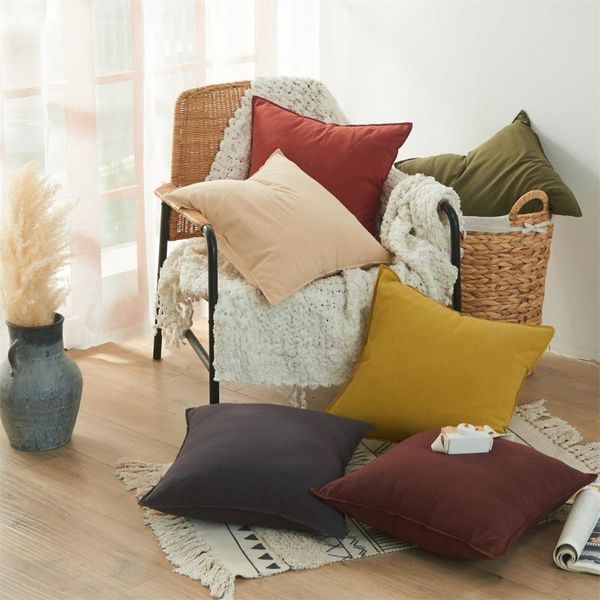 cushion/decorative pillow washed cotton cushion cover soft decorative pillows for living room sofa housse de coussin nordic home decoration
cushion/decorative pillow washed cotton cushion cover soft decorative pillows for living room sofa housse de coussin nordic home decoration