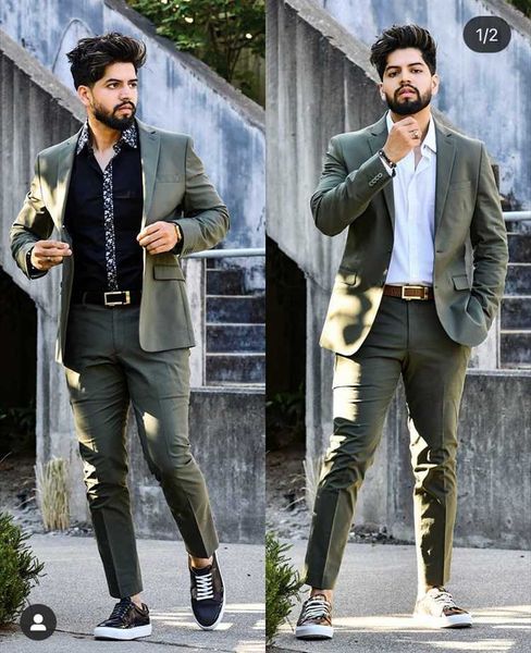 men's suits & blazers dark green lapel two button men costume homme wedding prom terno masculino slim groom tuxedos blazer 2 pieces jac, White;black
men's suits & blazers dark green lapel two button men costume homme wedding prom terno masculino slim groom tuxedos blazer 2 pieces jac, White;black
