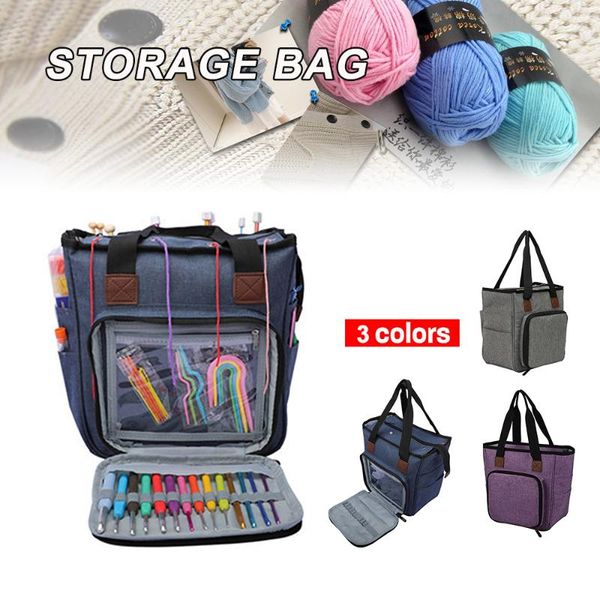 storage bags portable knitting bag wool crochet hooks thread yarn sewing needles organizer accessories 2
storage bags portable knitting bag wool crochet hooks thread yarn sewing needles organizer accessories 2