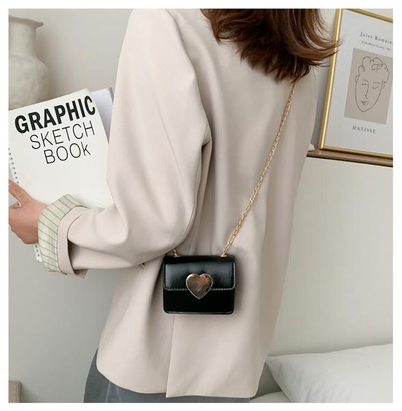 storage bags mini simple and versatile texture small bag female 2021 trendy korean style peach heart chain one-shoulder messenger
storage bags mini simple and versatile texture small bag female 2021 trendy korean style peach heart chain one-shoulder messenger
