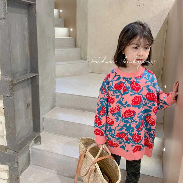 pullover baby girls autumn winter casual fashion warm bottoming sweaters children clothes printing o-neck knitting pullovers t32, Blue
pullover baby girls autumn winter casual fashion warm bottoming sweaters children clothes printing o-neck knitting pullovers t32, Blue