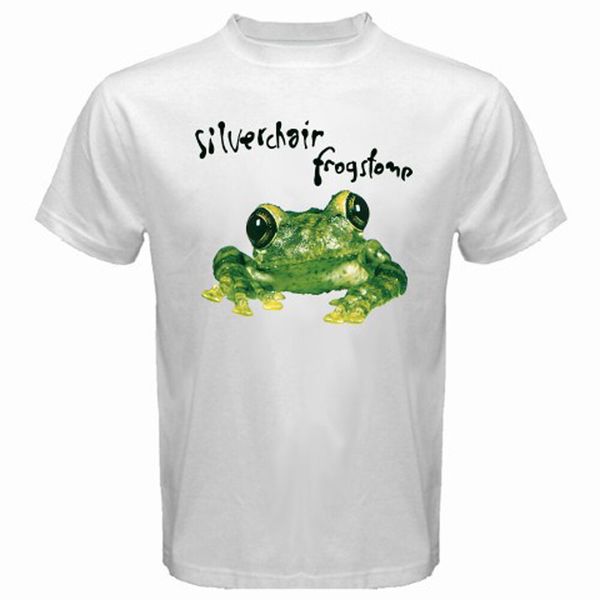 New SILVERCHAIR FROGSTOMP Logo Men's White T-Shirt Size S - 3XL, White;black
New SILVERCHAIR FROGSTOMP Logo Men's White T-Shirt Size S - 3XL, White;black