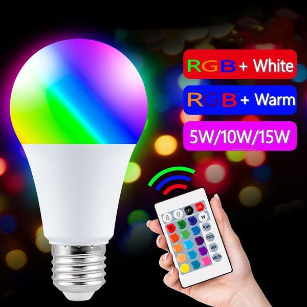 bulbs rgb led bulb lights 220v e27 5w 10w 15w with white light lampada changeable colorful lamp ir remote control
bulbs rgb led bulb lights 220v e27 5w 10w 15w with white light lampada changeable colorful lamp ir remote control