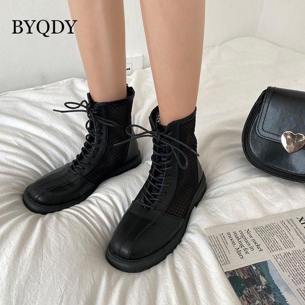 boots byqdy summer mesh women shoes lace-up breathable zip thick heels spring autumn round toe ladies wholesale, Black
boots byqdy summer mesh women shoes lace-up breathable zip thick heels spring autumn round toe ladies wholesale, Black