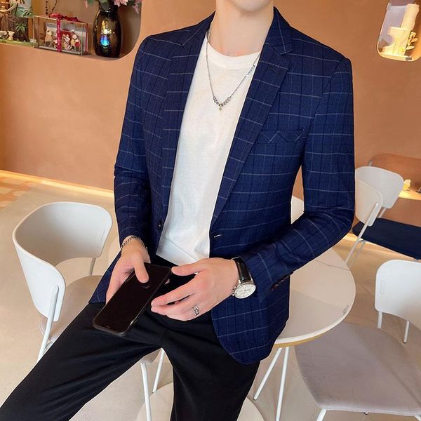 men's suits & blazers 5xl 2021 high-end brand fashion boutique plaid formal business suit jacket groom wedding dress party social blaze, White;black
men's suits & blazers 5xl 2021 high-end brand fashion boutique plaid formal business suit jacket groom wedding dress party social blaze, White;black