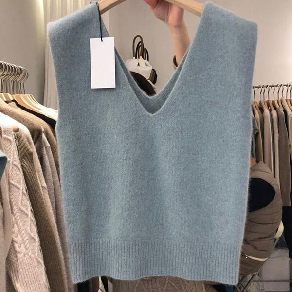 women's vests spring women sweater vest v-neck knitted female casual tank sleeveless twist knit pullovers ladies solid q7, Black;white
women's vests spring women sweater vest v-neck knitted female casual tank sleeveless twist knit pullovers ladies solid q7, Black;white