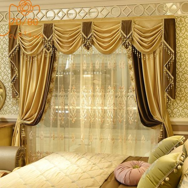 curtain & drapes luxury french embroidery yarn thickened pure color flannel blackout curtains for living room bedroom finished custom valanc
curtain & drapes luxury french embroidery yarn thickened pure color flannel blackout curtains for living room bedroom finished custom valanc