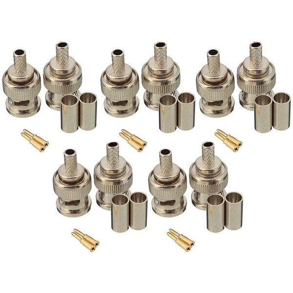 water bottles 10 sets 3-piece bnc male rg58 plug crimp connectors
water bottles 10 sets 3-piece bnc male rg58 plug crimp connectors