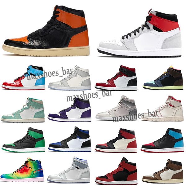 men woman jumpman 1 1s high basketball shoes dark mocha obsidian unc fearless bio hack soft breathable outdoor platform sports 36-46 b11
men woman jumpman 1 1s high basketball shoes dark mocha obsidian unc fearless bio hack soft breathable outdoor platform sports 36-46 b11