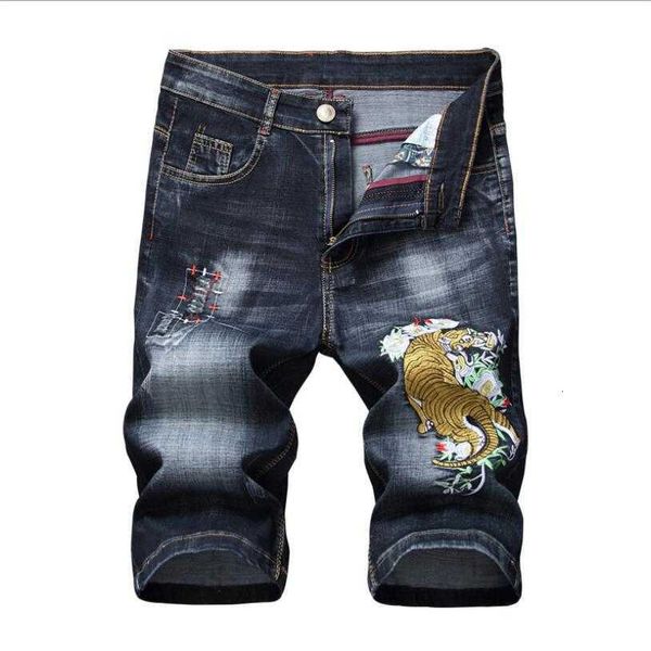men's shorts black denim holes jeans summer cotton stretch jean straight knee length mop2, White;black
men's shorts black denim holes jeans summer cotton stretch jean straight knee length mop2, White;black