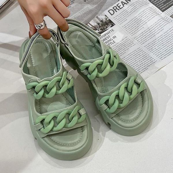 sandals for women summer 2021 outside retro wedge heels with roman ytmtloy chain zapatos de mujer plataforma sadalias femininas, Black
sandals for women summer 2021 outside retro wedge heels with roman ytmtloy chain zapatos de mujer plataforma sadalias femininas, Black