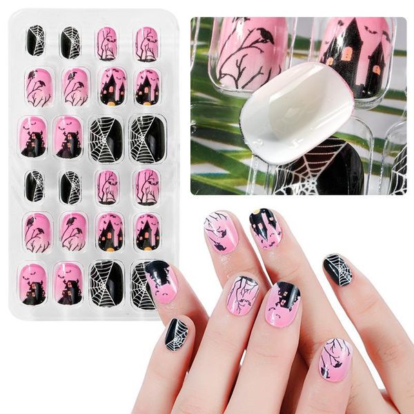 false nails 24pcs/lot children halloween nail tips fire full cover kid glue self fake art for girls diy manicure decor, Red;gold
false nails 24pcs/lot children halloween nail tips fire full cover kid glue self fake art for girls diy manicure decor, Red;gold