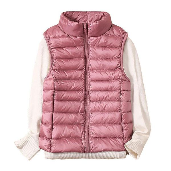 down women sleeveless autumn winter women's ultra light 90% white duck down vest slim jacket windproof warm waistcoat, Black
down women sleeveless autumn winter women's ultra light 90% white duck down vest slim jacket windproof warm waistcoat, Black
